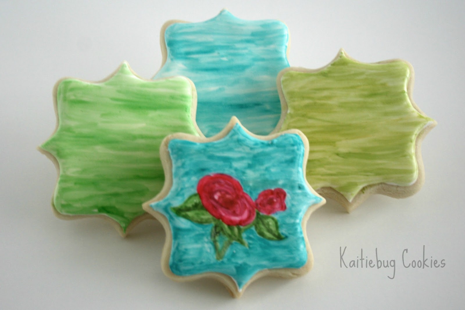 Kaitiebug Cookies Watercolor Cookies