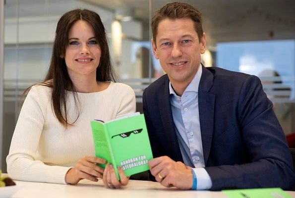 Princess Sofia was the guest of the day on P4 Extra, Sveriges Radio
