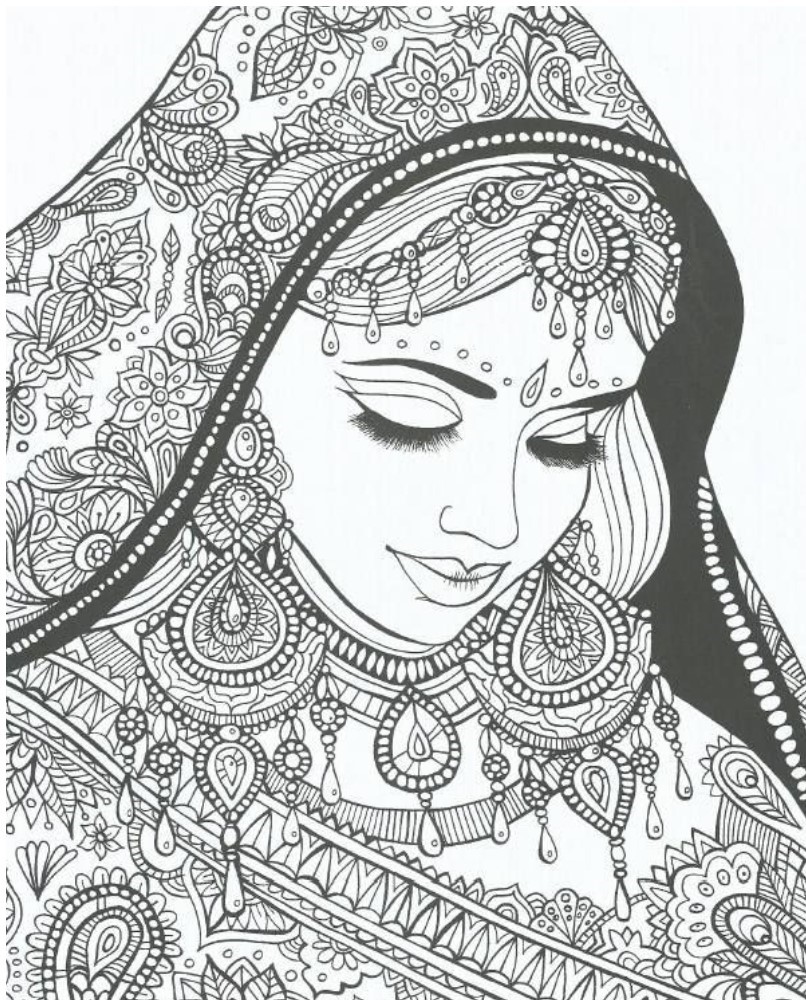 desenhos do livro jardim secreto para colorir