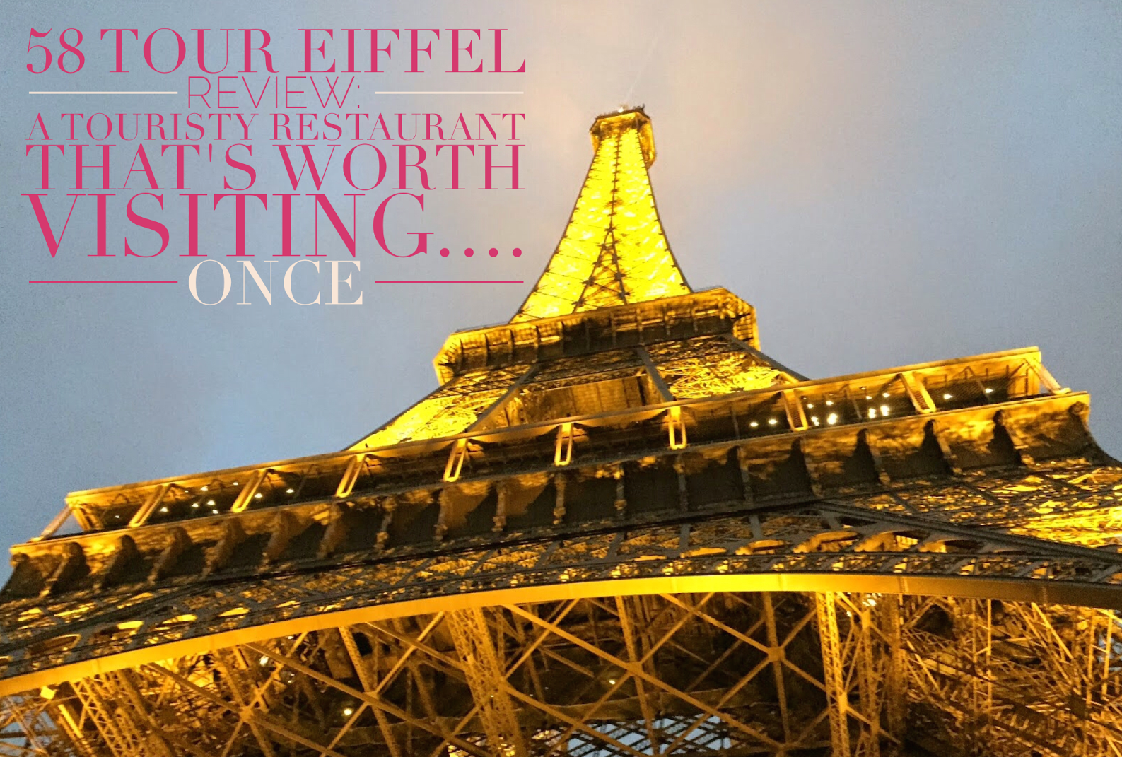 Eiffel Tower restaurants