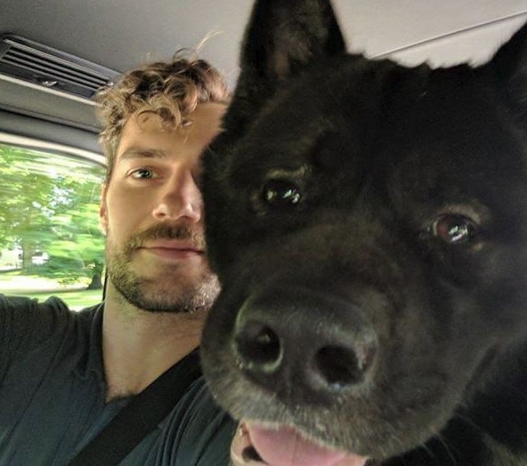 Dudes With Dogs... Henry Cavill