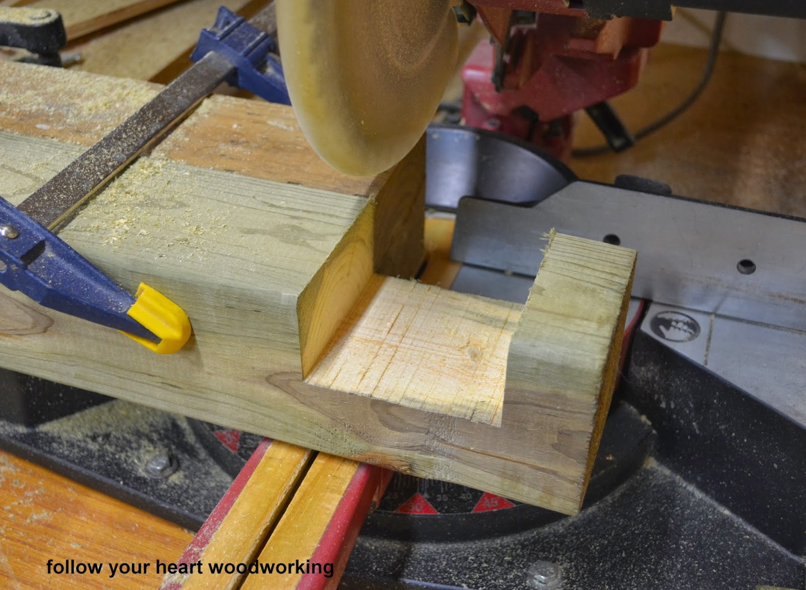 follow your heart woodworking Making a Post to Hang One of my Signs