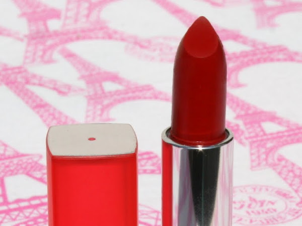 Maybelline Bold Matte Lipstick - Mat6 Dark Red Swatches & Review
