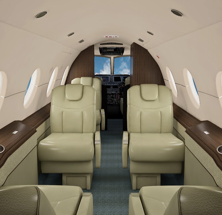 Jun Aguelo 3d Artist Private Jet Interior