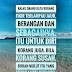 PENTINGNYA PERANCANGAN YANG BANYAK SUPAYA MEMPERSIAPKAN DIRI DALAM SETIAP KEADAAN