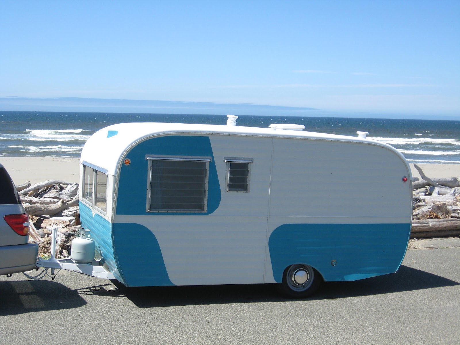 LIVING with stage IV breast cancer Rosebud, our 1958 Ken Craft travel trailer
