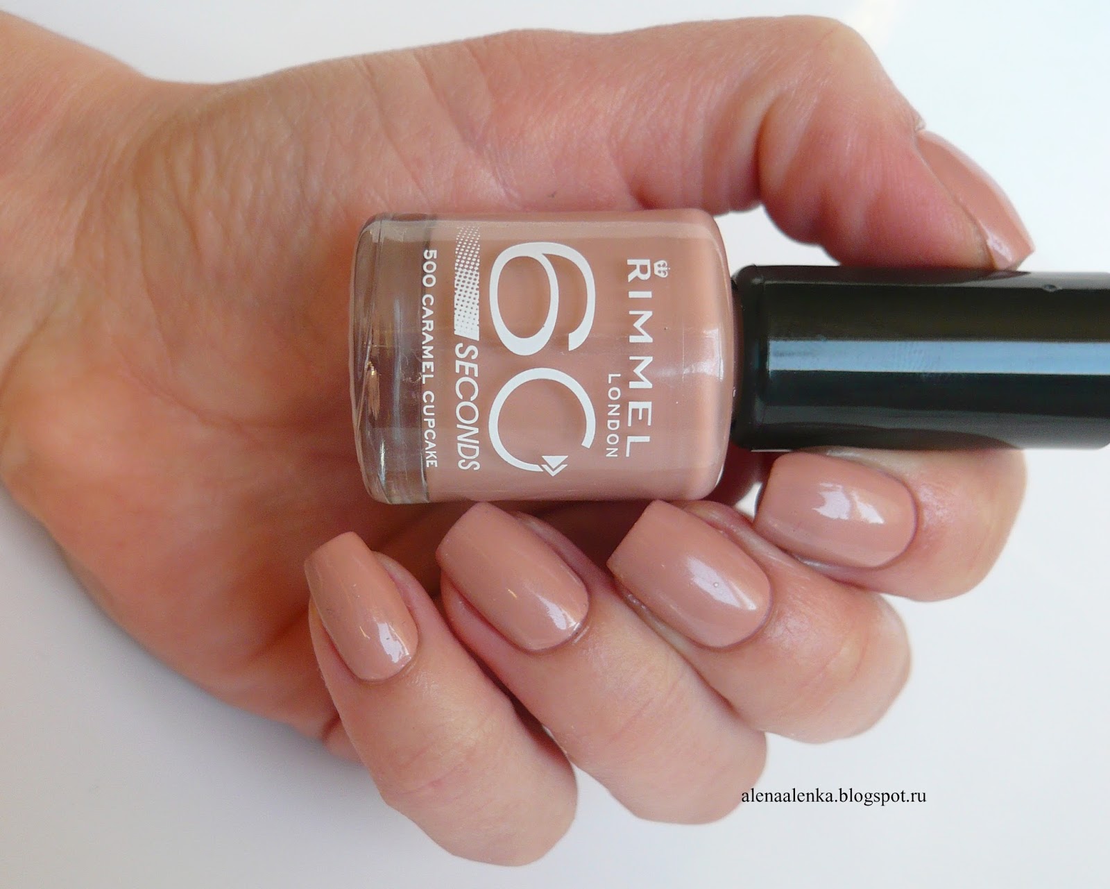 Rimmel 60 seconds 500 Caramel Cupcake & 320 Rapid Ruby Alenka's