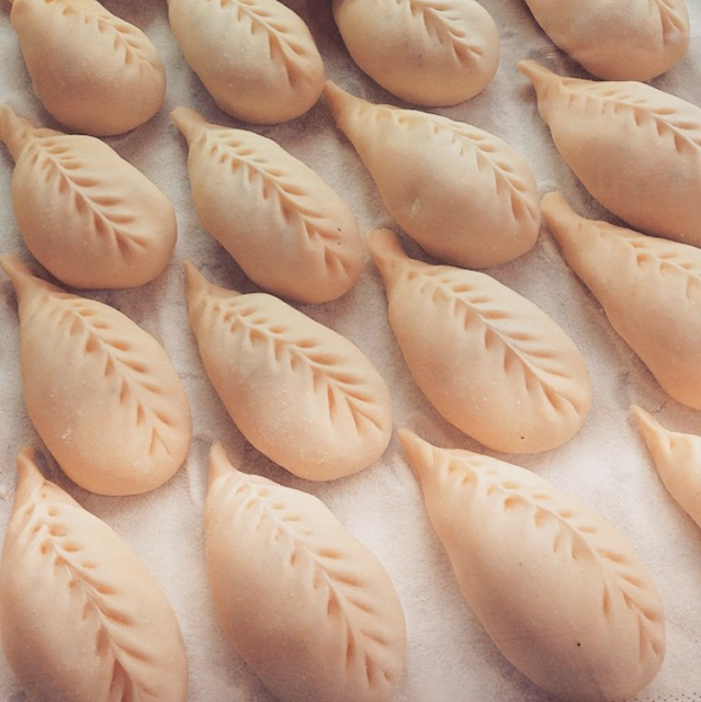 Aglio, Olio e Peperoncino Culurgiones recipe