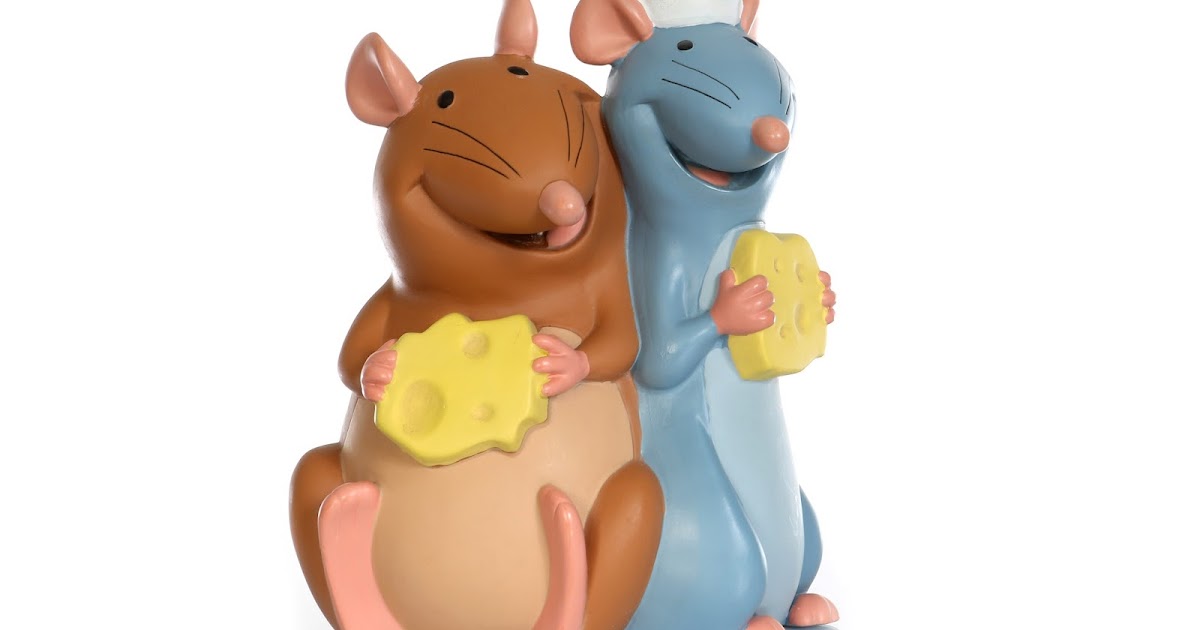 Dan the Pixar Fan: Ratatouille: Remy & Emile Figurine Coin Bank (Disney  Store)