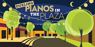 Dueling Pianos in the Plaza
