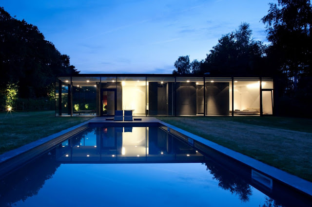 CASA EN EL CAMPO POR HVH ARCHITECTEN en http://diseñodecasas.blogspot.com CASA EN EL CAMPO POR HVH ARCHITECTEN