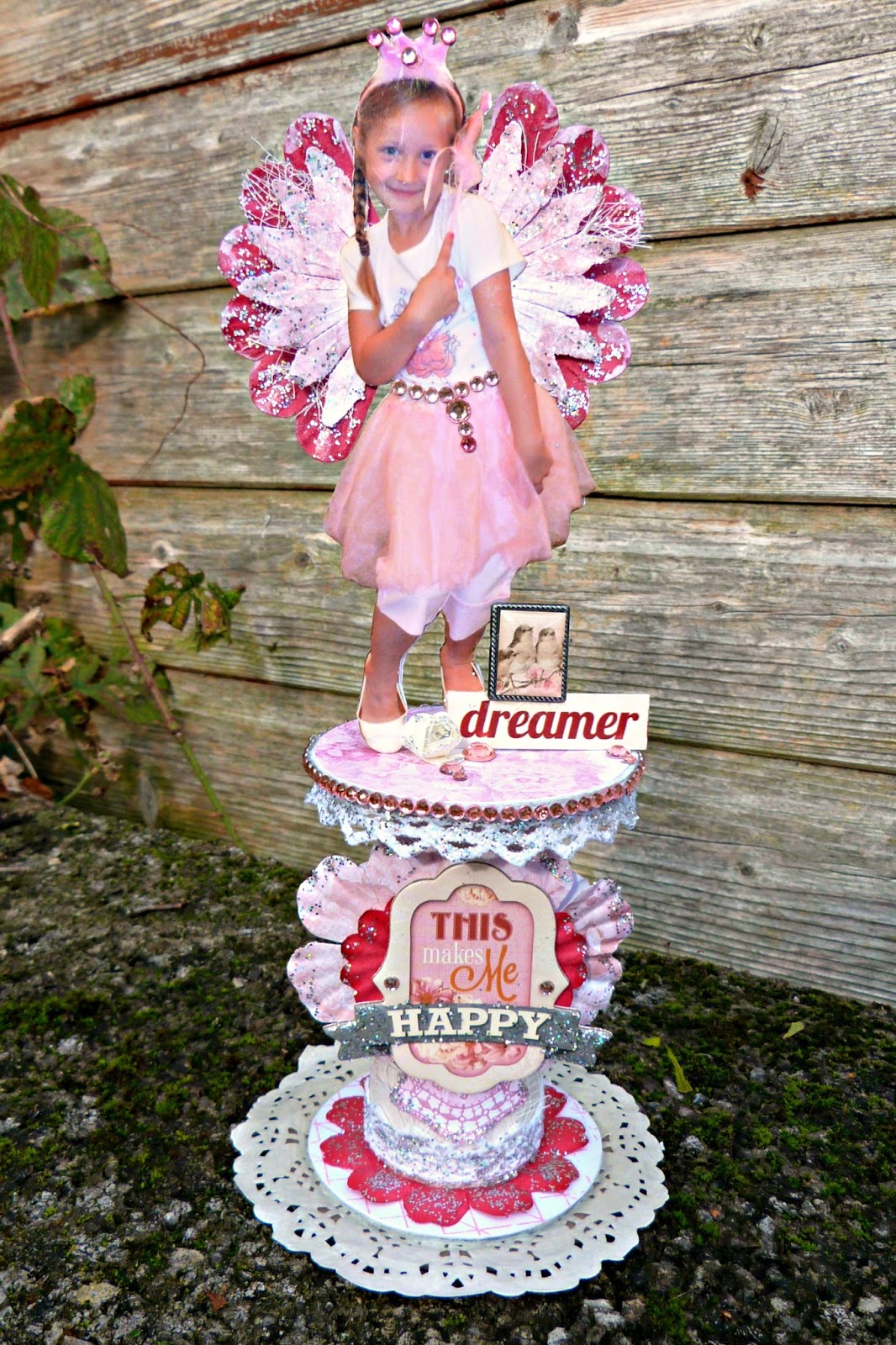 Dreamer Altered Spool by Tracee Provis Madeline Bo Bunny 01