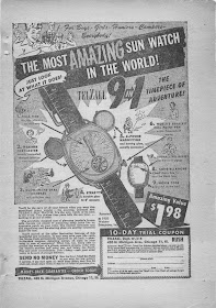 Watch ad from Short Stories, November, 1950