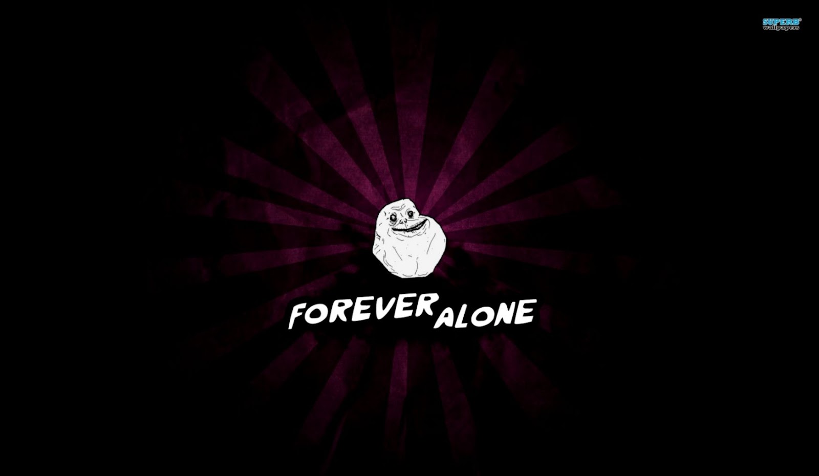 Forever Alone Funny Hd Wallpaper