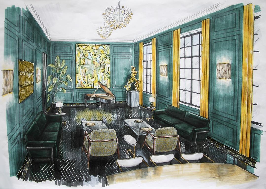 09-Living-Room-Matveeva-Anna-Interior-Design-Sketches-a-Source-of-Inspiration-www-designstack-co