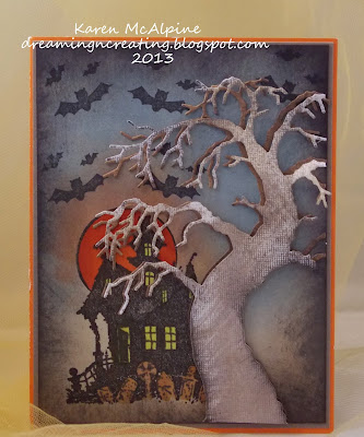 Dreaming and Creating: Spooky Haunted House with Scary Tree ...