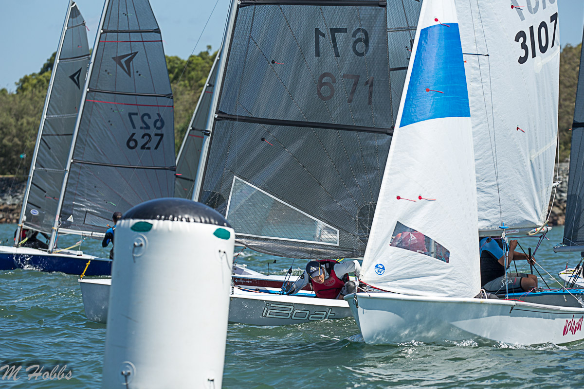 Sailing at the Port Curtis Sailing Club, Gladstone, Queensland
