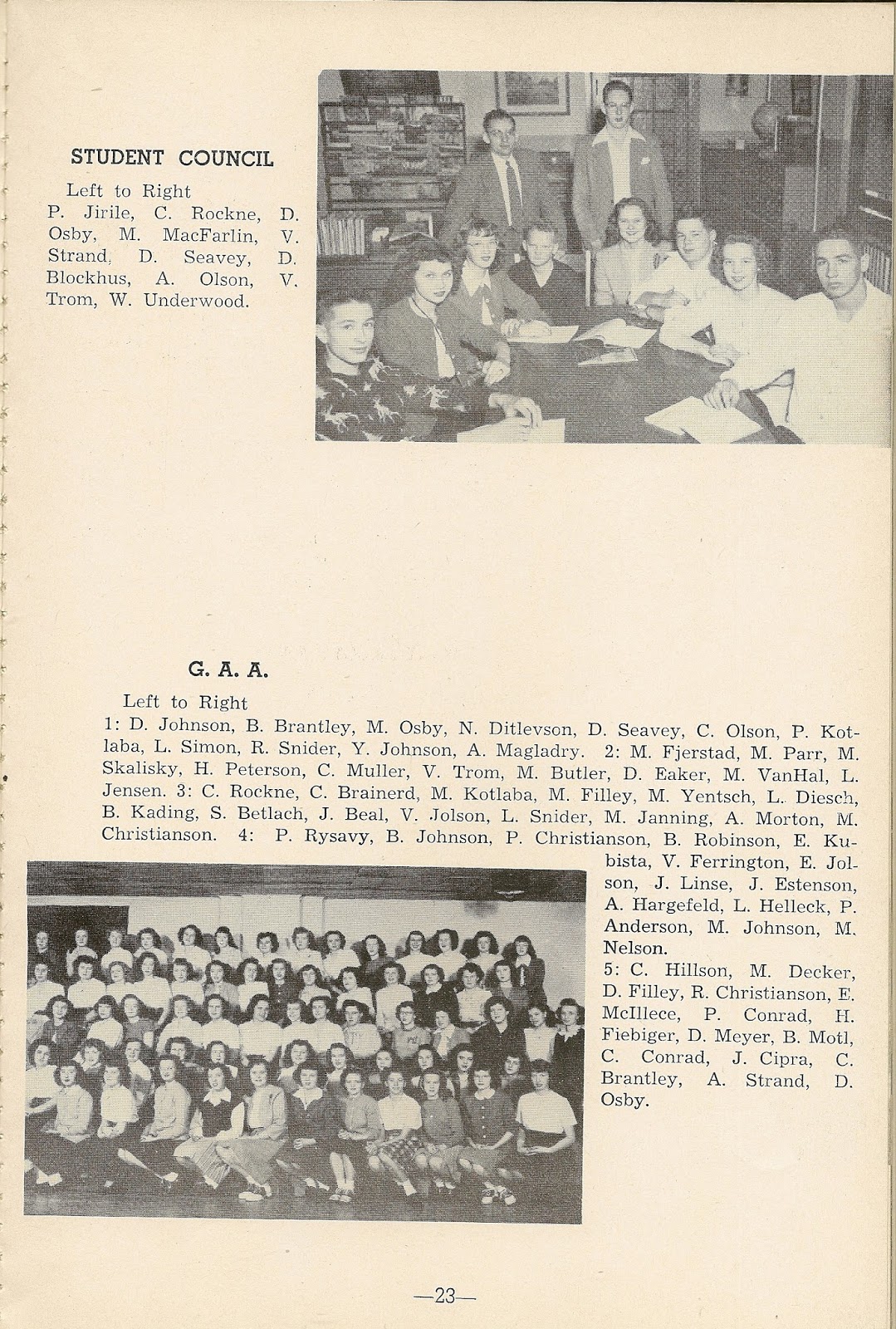 Lost Stories and Photos of Minnesota 1947 The Utopian Yearbook