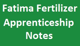 FATIMA Fertilizer Apprenticeship Notes, Pattern Papers, Written Test, MCQs Free Download FATIMA Fertilizer Apprenticeship Notes, Pattern Papers, Written Test, MCQs Free Download