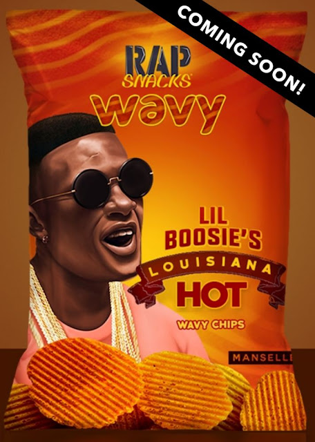 Rap Snacks Reveals New Wavy Potato Chip: Lil Boosie "Louisiana Hot" / www.hiphopondeck.com