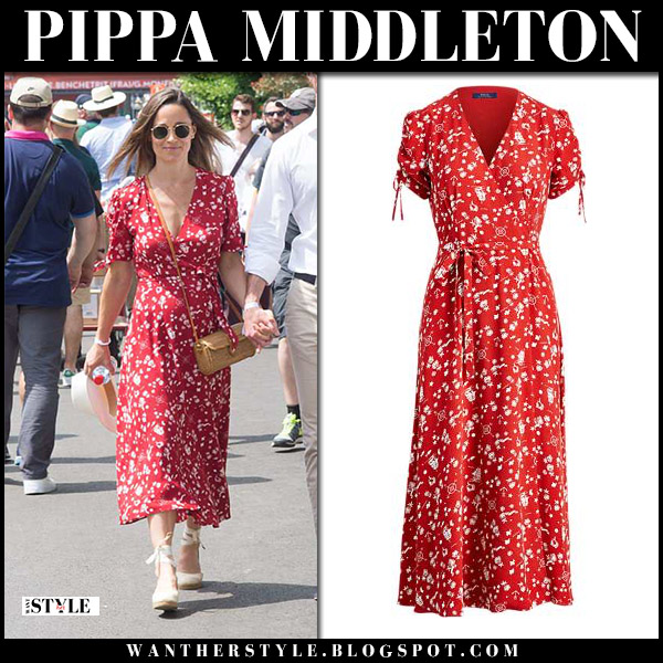 pippa middleton red dress
