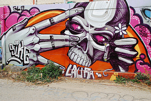 Kumpulan Gambar Tato Grafiti Tengkorak Keren Jaman