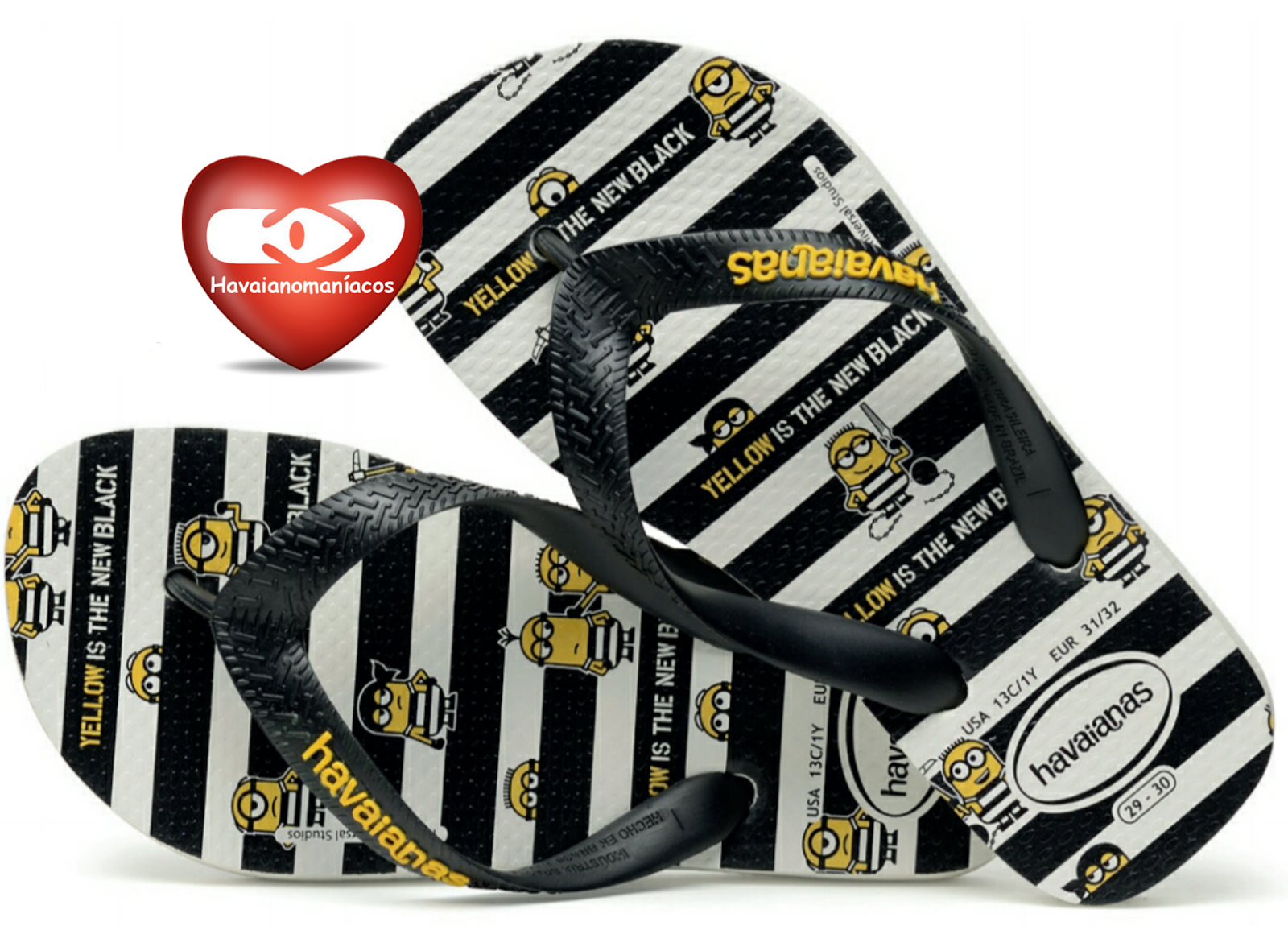 havaianas minions 2018