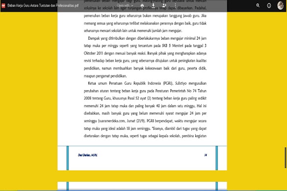 Beban Kerja Guru Antara Tuntutan Dan Profesionalitas.Pdf