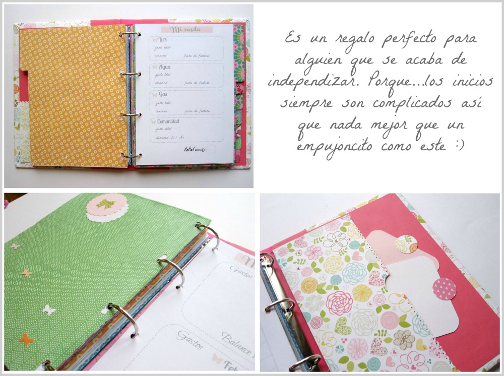 Lunares de Papel: ♥ Agenda para control de gastos