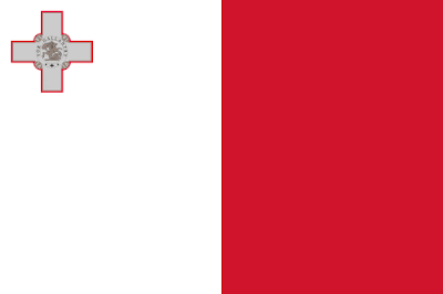 Bendera Negara Malta Anggota Uni Eropa (EU)