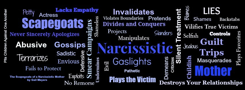 Scapegoats of a Narcissistic Mother by Gail Meyers