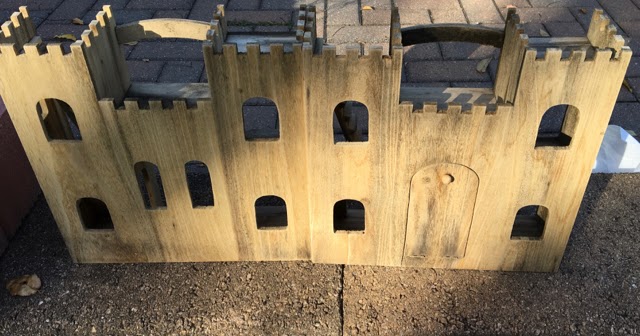 artminds wood castle dollhouse
