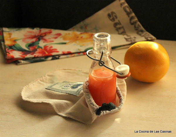 Zumo depurativo de papaya, pomelo, naranja, tomate y pera