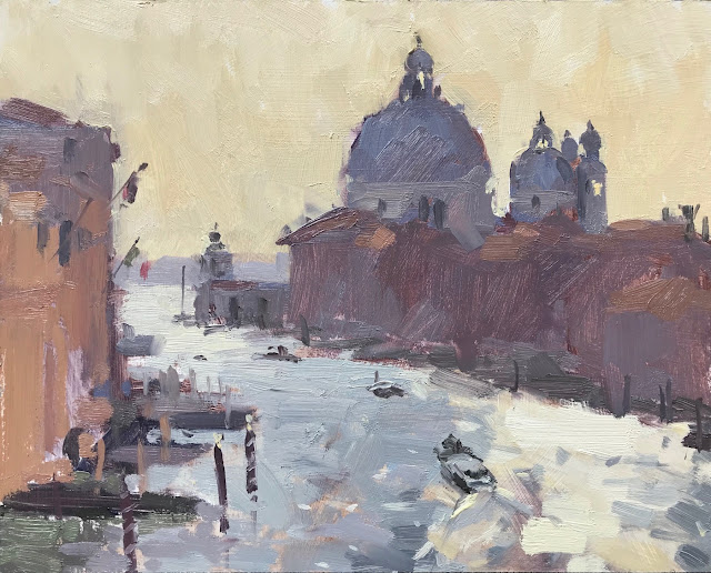 #381 ’10am Maria Della Salute’ 8×10″