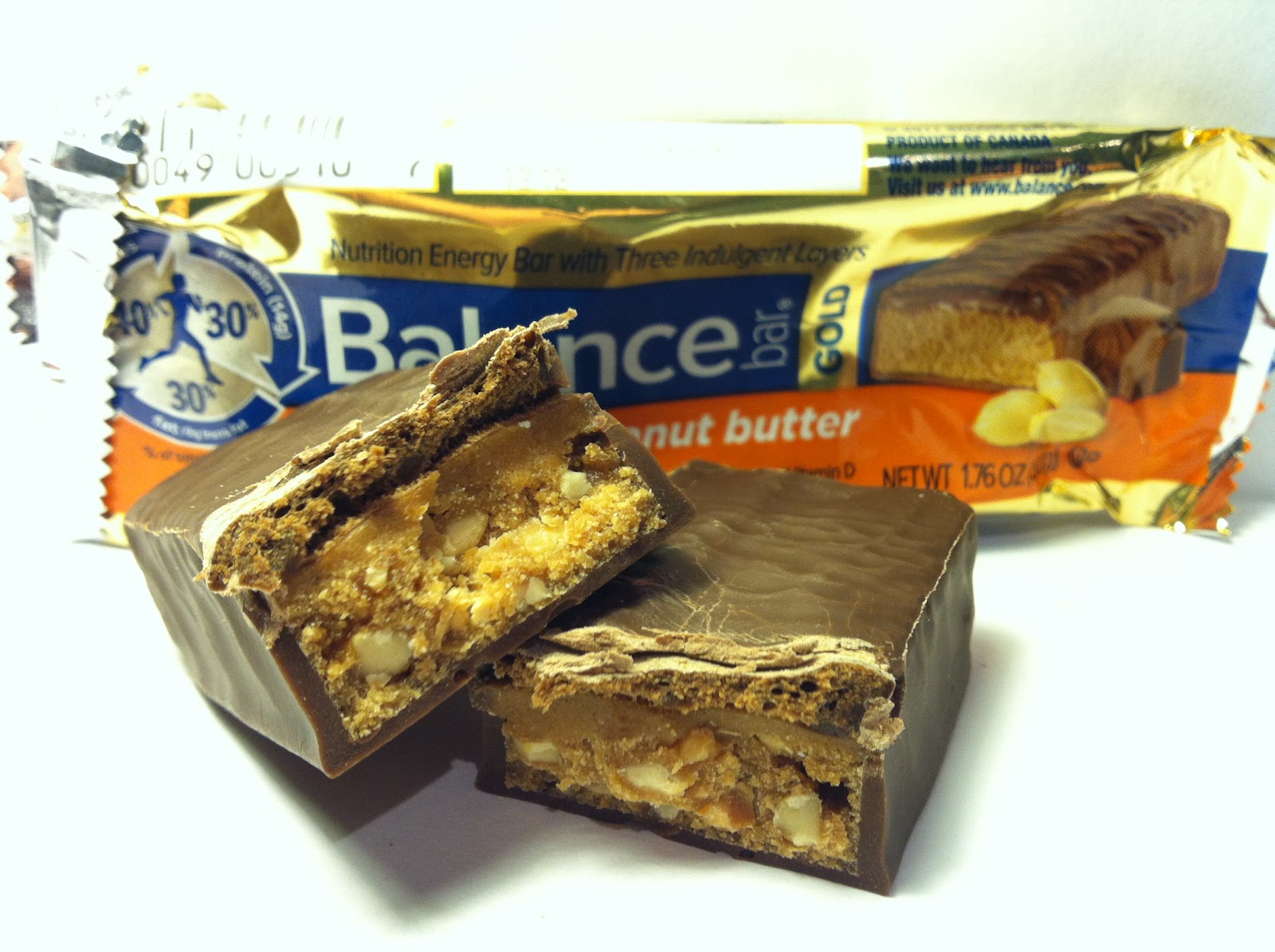 Crazy Food Dude Review Balance Bar Gold Chocolate Peanut Butter Bar