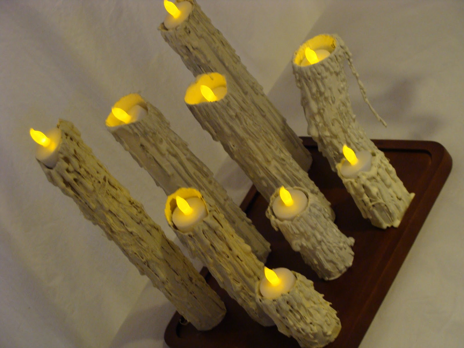 Design DNA Toilet Paper Roll Candles
