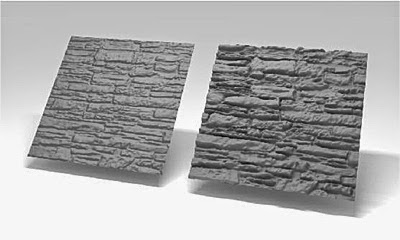 tutorial bump & displacement vray sketchup