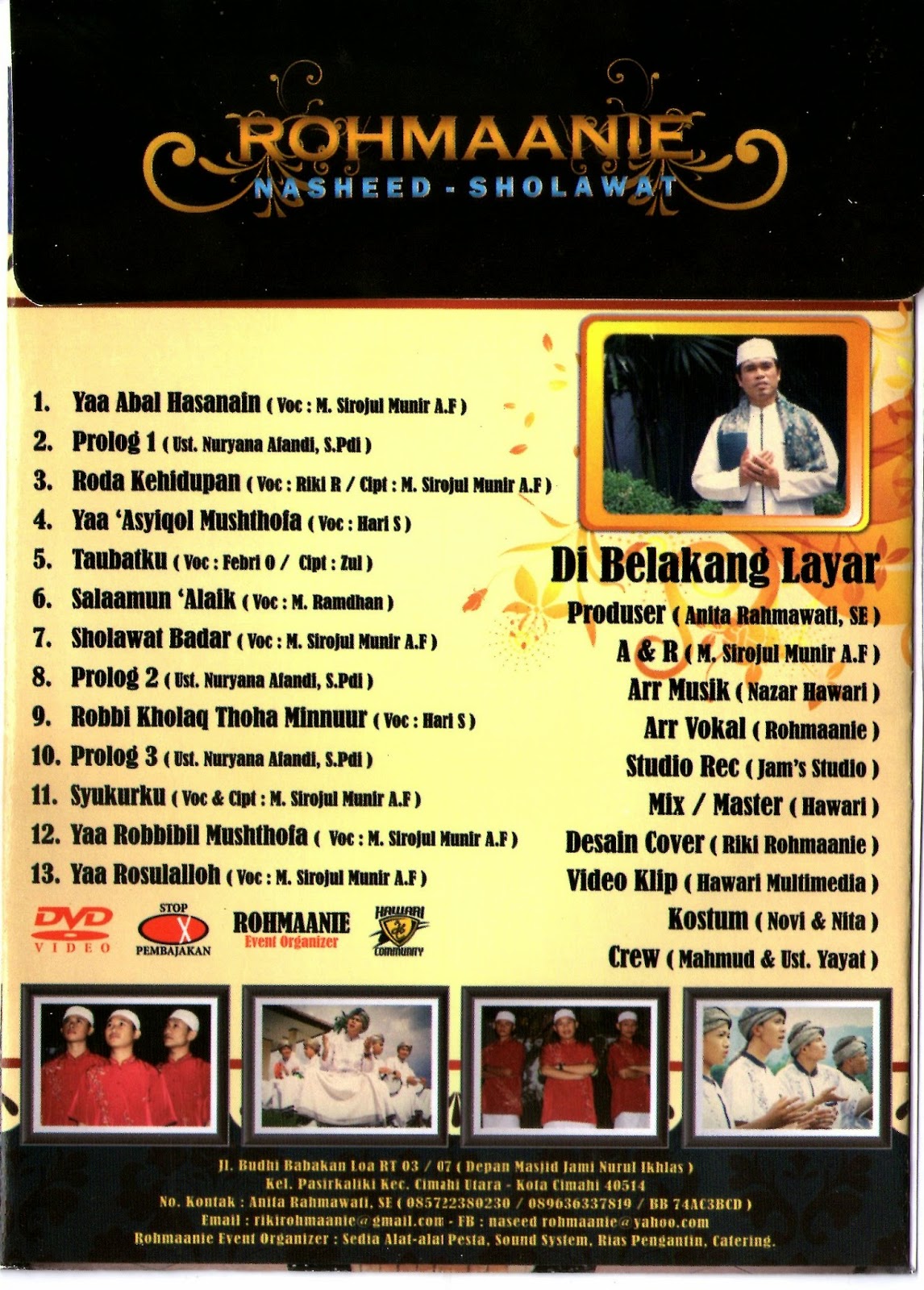 DownloadNasyid Sholawat &quot;ROHMAANIE&quot; Album Cinta NabiSuara Merdu