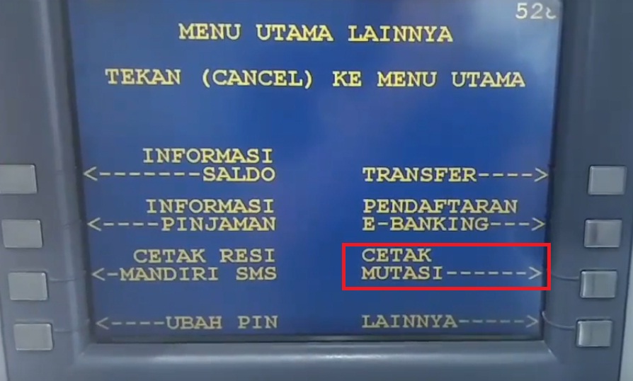 Cara Cek Mutasi Rekening Mandiri Lewat Mesin Atm Lengkap Dengan Tips Bertransaksi Yang Aman Kepitingonline