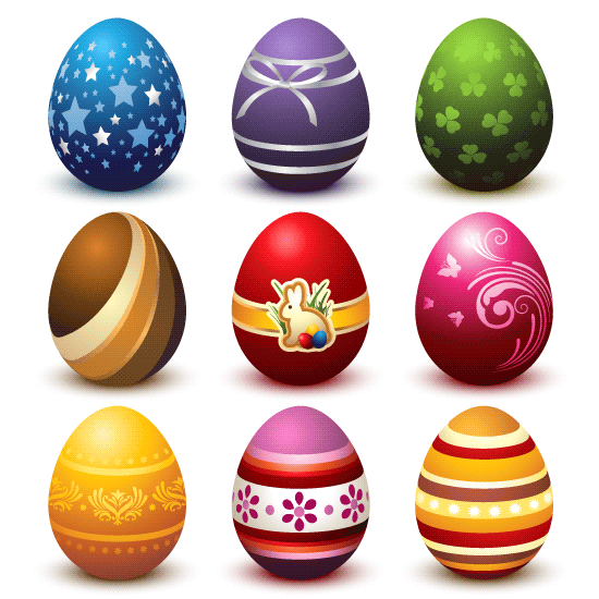 Huevos de Pascua colección 1