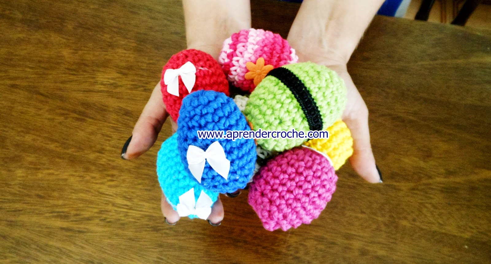 AMIGURUMI AMIGURUMI OVOS DE PÁSCOA EM CROCHE CURSO EDINIR CROCHE AMIGURUMI