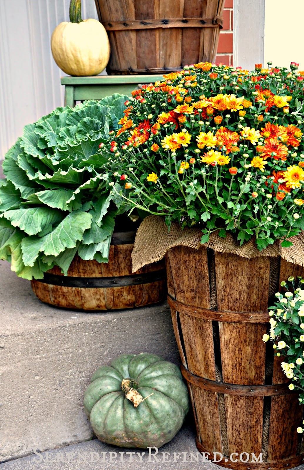 Serendipity Refined Blog How To Make New Bushel Baskets Look Old