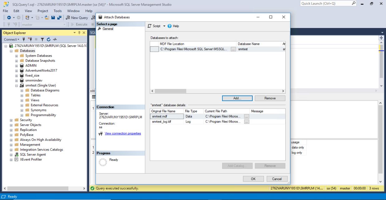 Oracle Database Commands And Practical Examples: 12c Adcri Mssql Detach ...