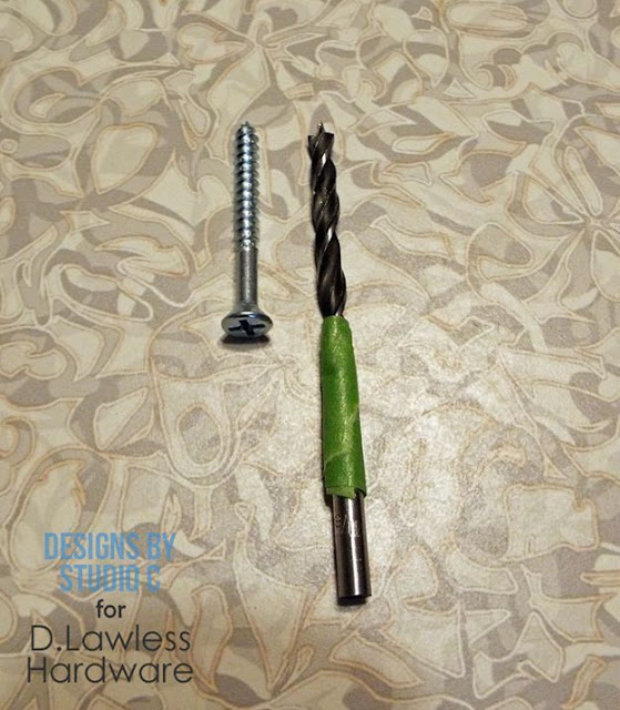 The D. Lawless Hardware Blog: How to Add Casters to a Chair