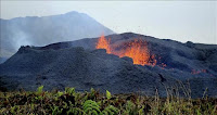 Eruption in 2008 of Cerro Azul