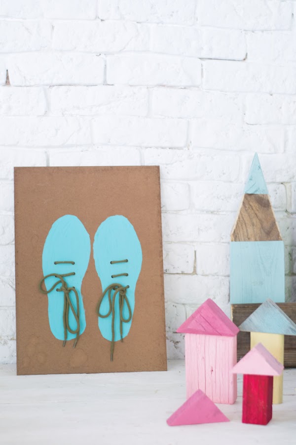 Aprender a atarse los cordones