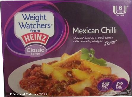 Diets And Calories Weight Watchers From Heinz Mexican Chilli