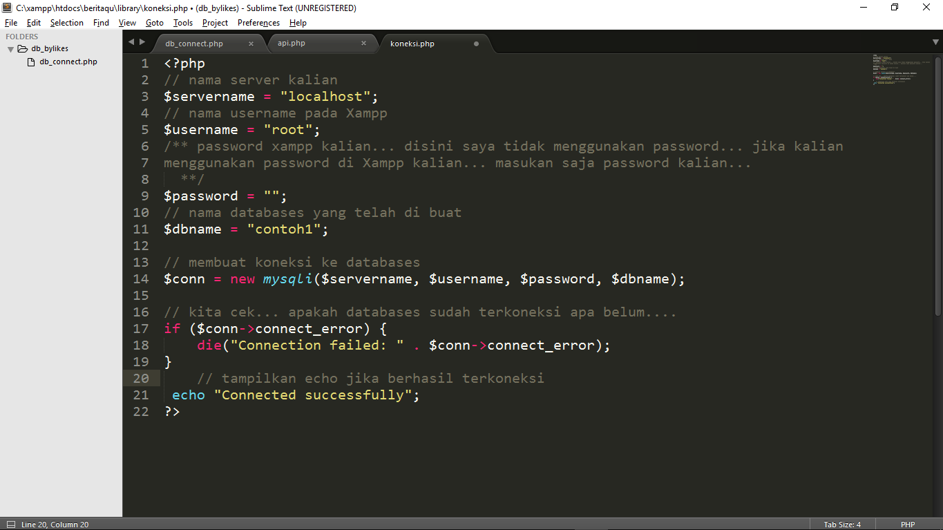 Cara compiler program pakai sublime text deluxepase