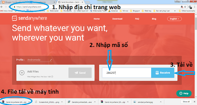 Cách chuyển file từ điện thoại qua máy tính và ngược lại đơn giản nhất chuyển file 3