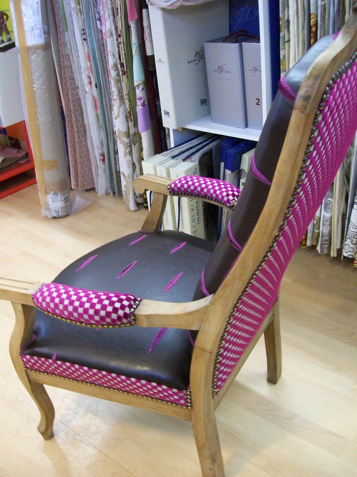 l'atelier.créa: Fauteuil Voltaire Relooker